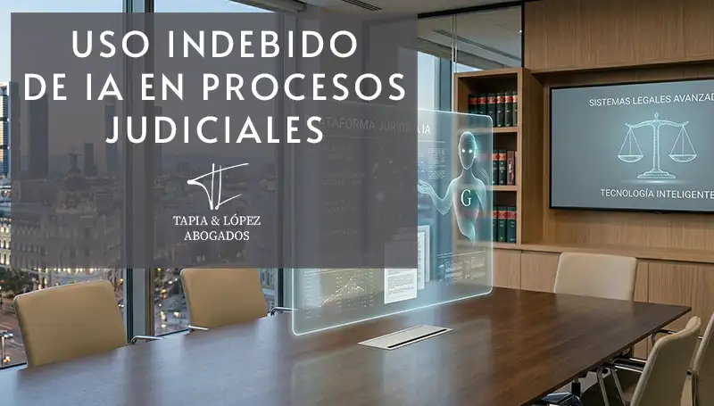 El uso indebido de la inteligencia artificial en procesos judiciales puede acarrear sanciones